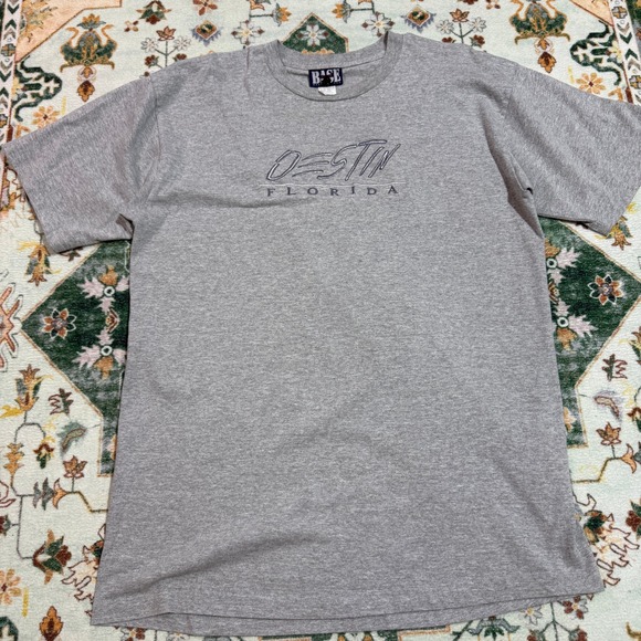 BASE CAMP Other - BASE CAMP FLORIDA Graphic T Shirt XL Gray Short‎ Sleeve Men's Tee